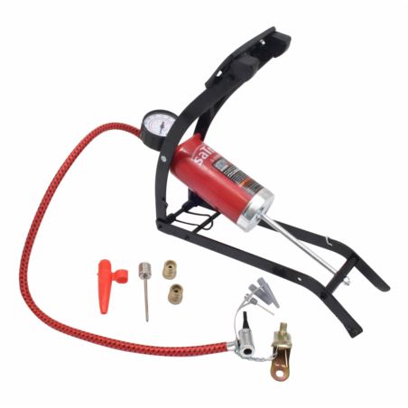 Multi-Purpose Foot Air Pump With Pressure Gauge