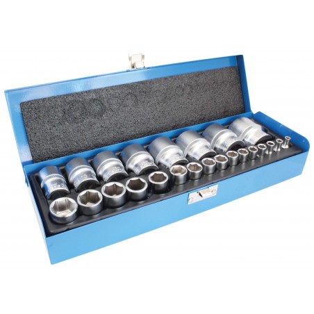 1/4''+1/2'' DR. SOCKET SET 24PCS