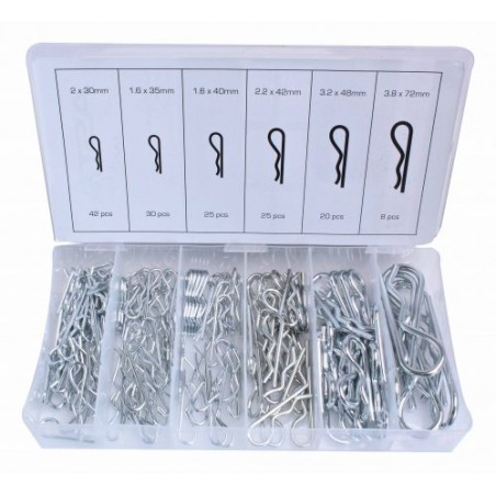 150 PCS SPRING PINS SET 2-3,8 mm