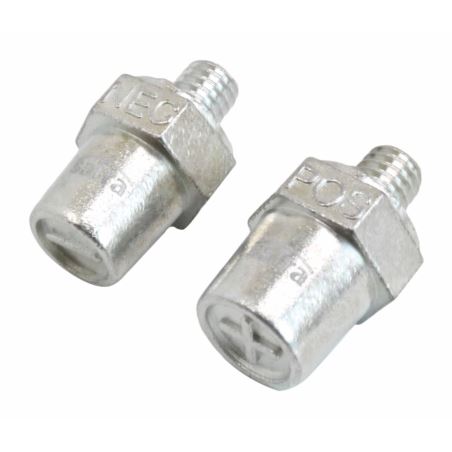 2pcs Zinc Battery Terminal Se