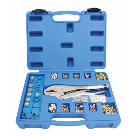 EYELET AND SNAP FASTENER ASSORTMENT 275 PCS