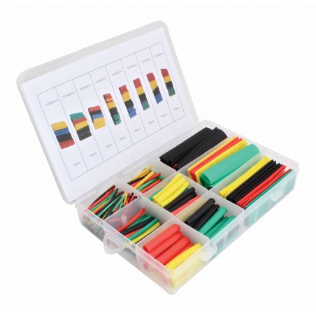 328pcs Heat Shrink Tube Assortment Set