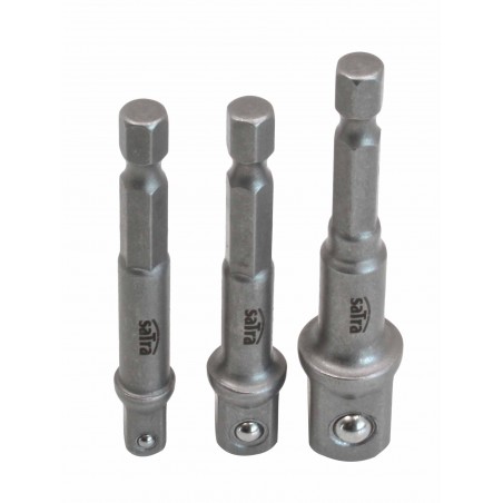 3pcs 1/4" Hex Shank Socket Adaptor kit