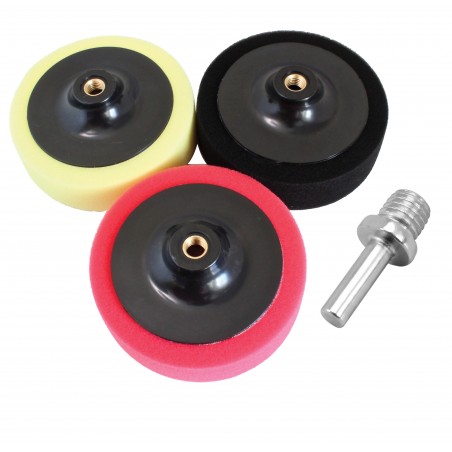 3-pcs 6 ”(150mm) M14 Polishing Sponge Set