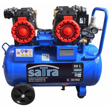 50L DIRECT DRIVEN OIL-FREE DOUBLE PUMPS AIR COMPRE