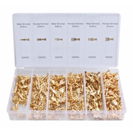 600 pcs AUTO NON INSULATED TERMINAL CONECTOR KIT