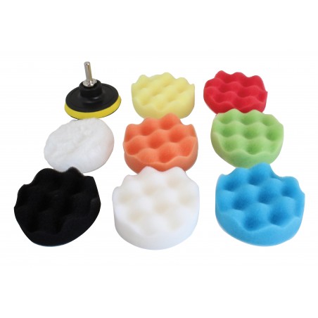 COMPLETE PROFESSIONAL COTTON/FOAM – POLISHING AND FINISHING SET