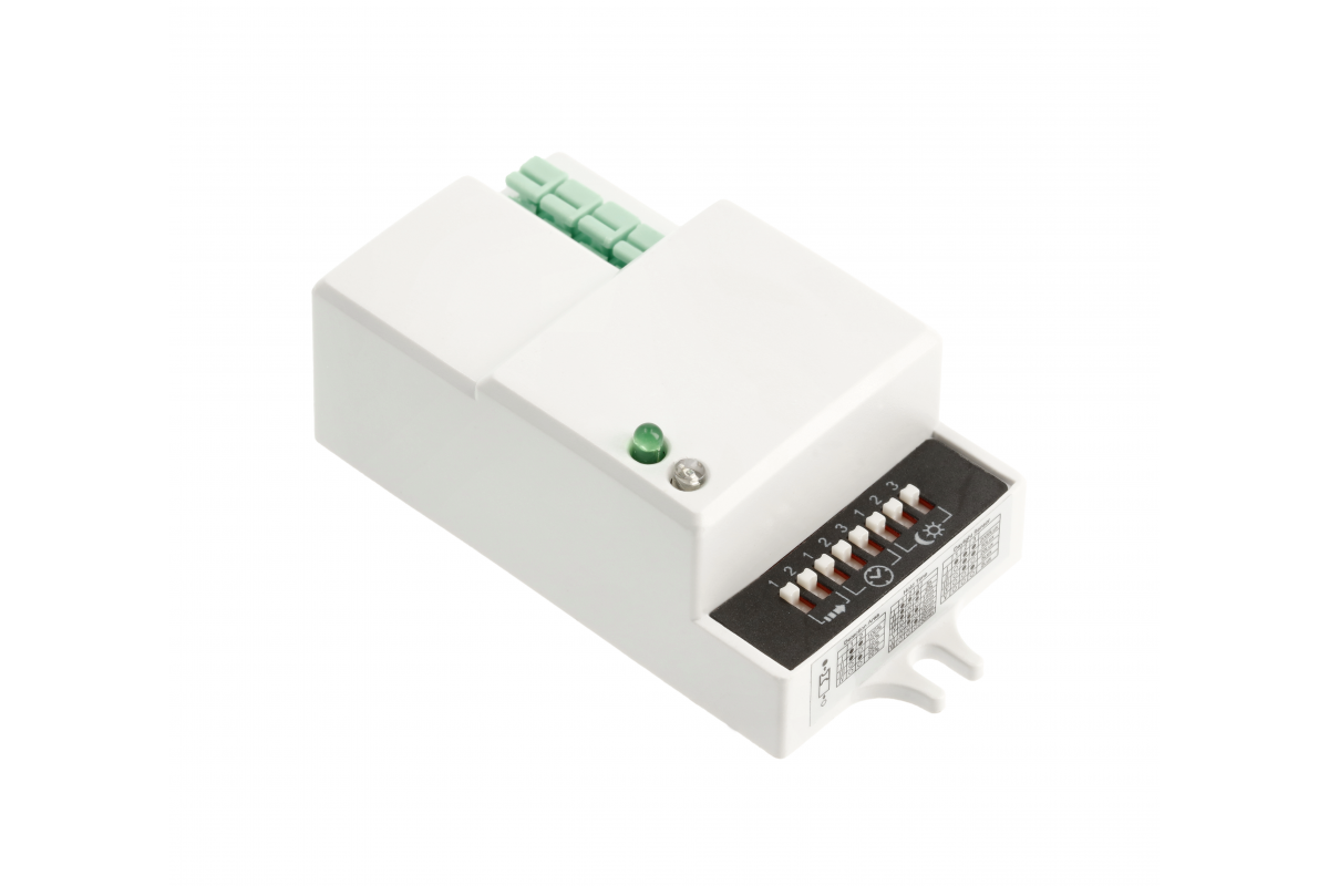 Microwave motion sensor CM-12-DP, max. 1200 W, detection angle 360°, range 15 m