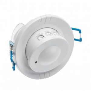 Microwave motion sensor CM-15, max. 1200 W, detection angle 360°, range 8 m, IP20, white