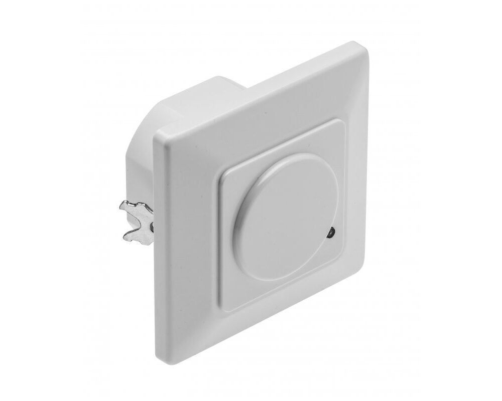 Microwave motion sensor CM-4, max. 1200 W, detection angle 180°, range 5-15 m ± 1-1.8 m, IP20, white