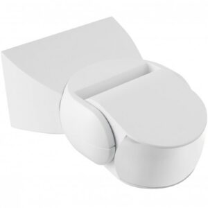 Microwave motion sensor CM-9, max. 1200 W, detection angle 180°, range 5-15 m ± 1.5-3.5 m, IP65, white