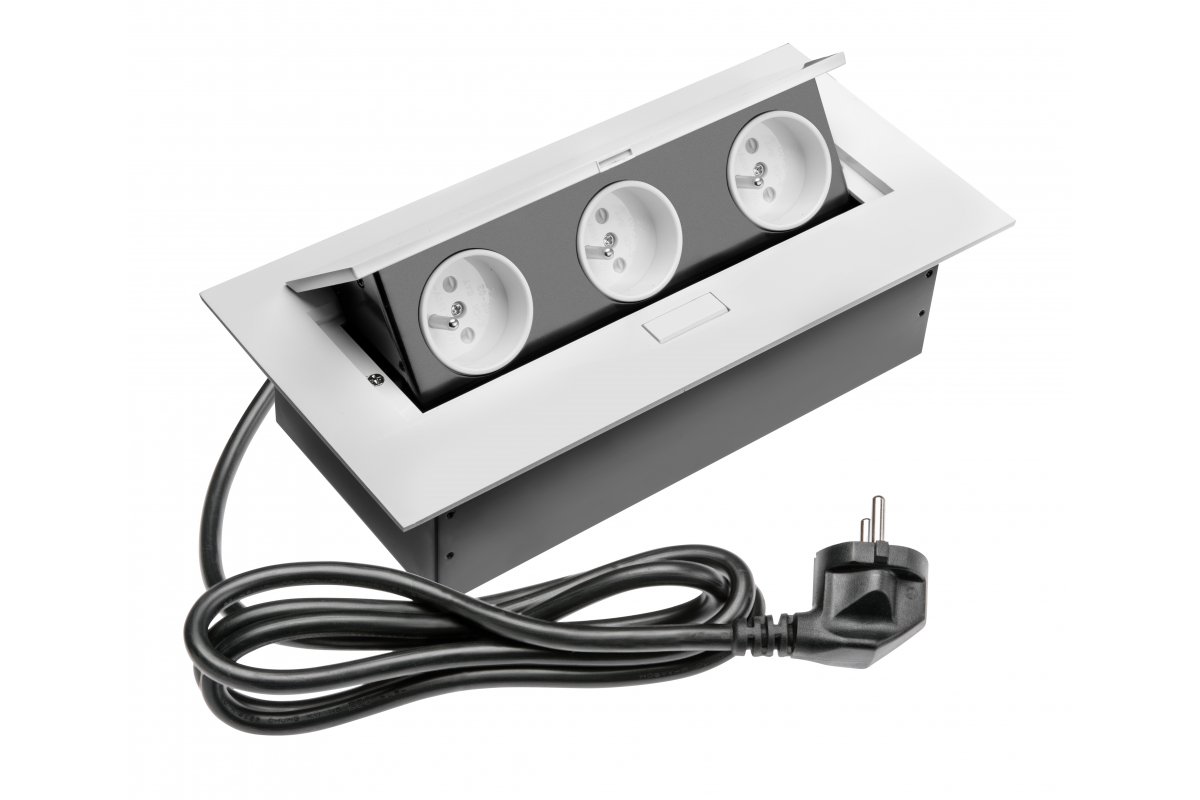 Rectangular recessed socket