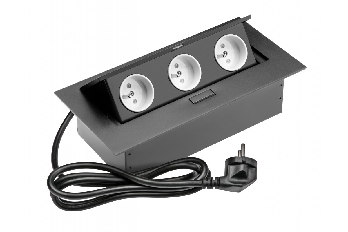 Rectangular recessed socket