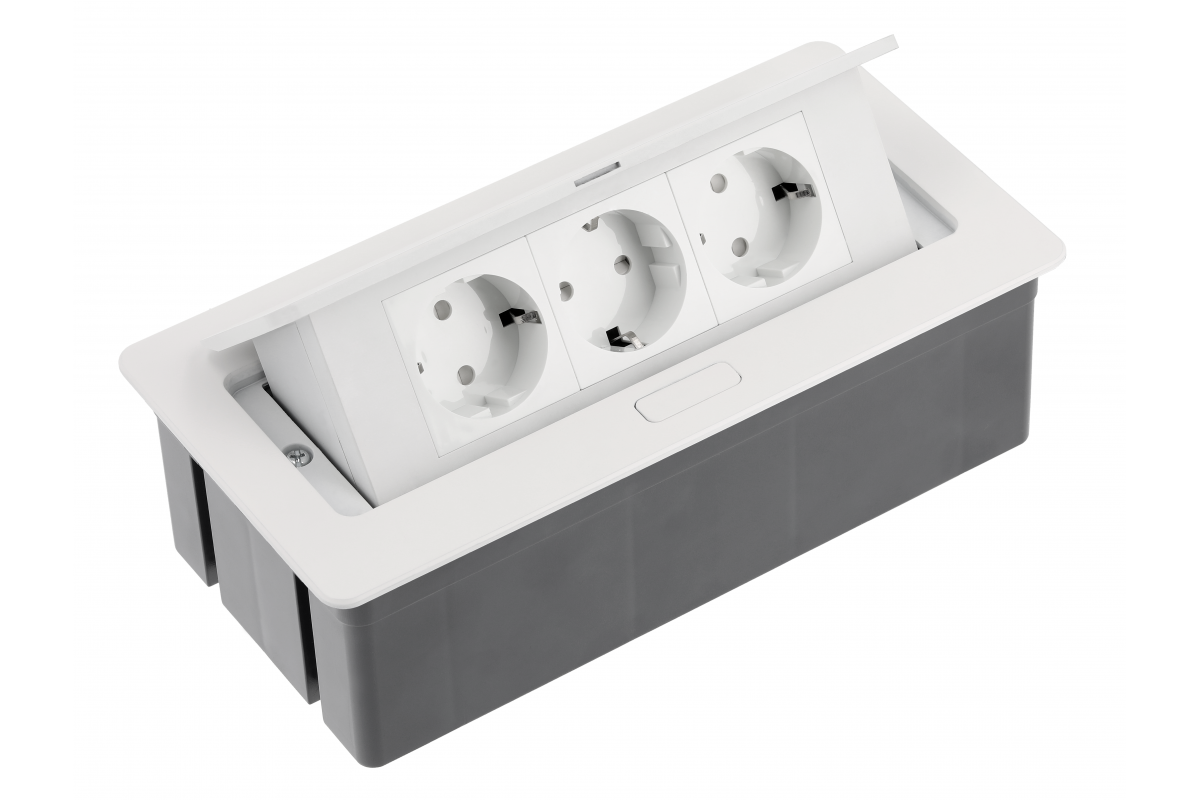 SOFT pull-out power socket, power cable 1,5m