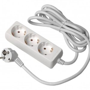 Extension cord schuko 3 sockets, 3 m