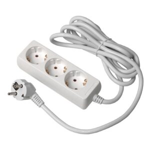 Extension cord schuko 3 sockets, 5 m