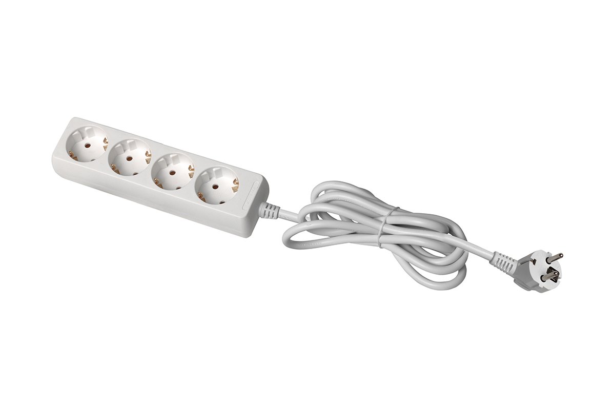 Extension cord schuko 4 sockets, 3 m