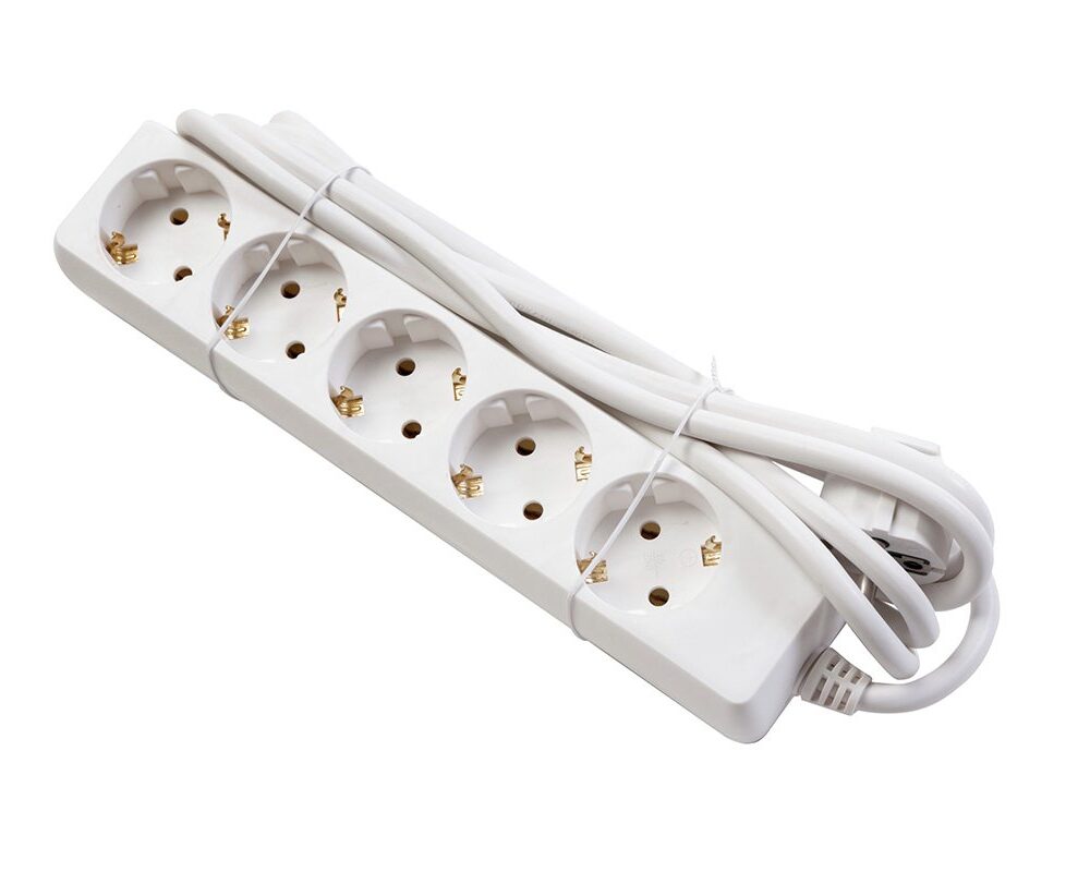 Extension cord schuko 5 sockets, 3 m