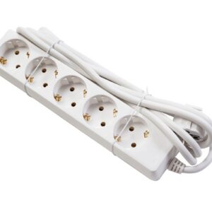 Extension cord schuko 5 sockets, 3 m