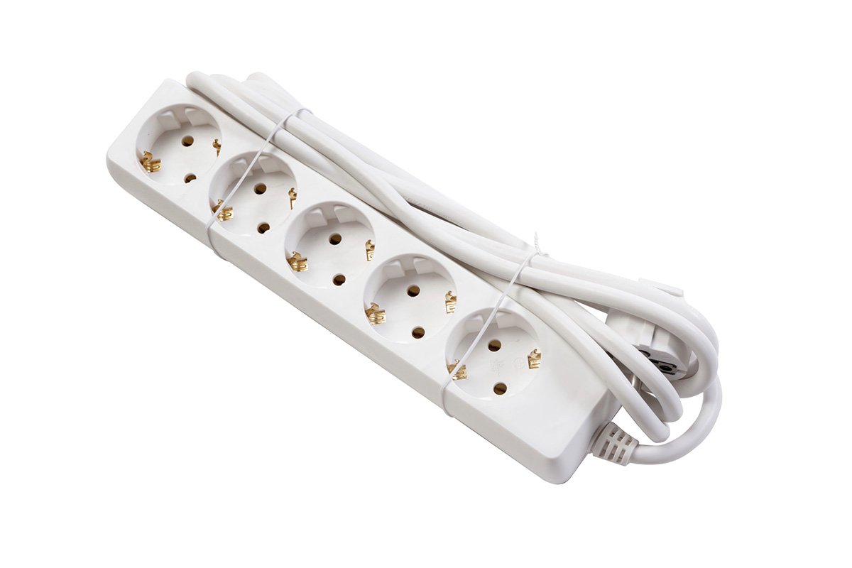 Extension cord schuko 5 sockets, 3 m