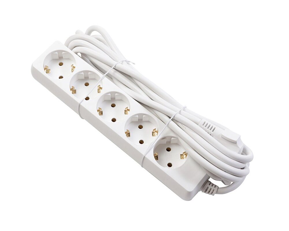 Extension cord schuko 5 sockets, 5 m