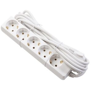 Extension cord schuko 5 sockets, 5 m