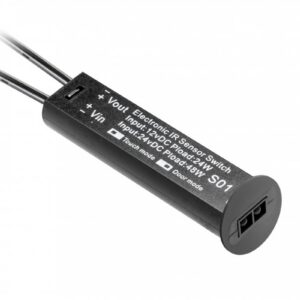 Touch switch 3in1, max. 24-48 W, DC12-24V, black