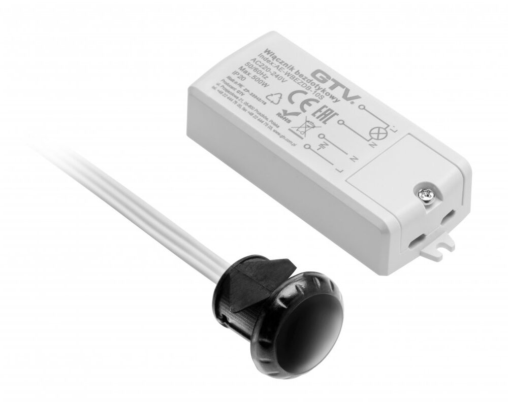 Non-contact switch, 1-mode, max. 500 W, AC110-240V, IP20