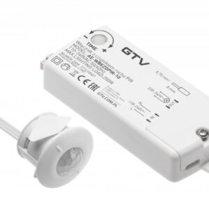 IR motion sensor switch, max. 250 W, AC220-240V, IP20, 2 m