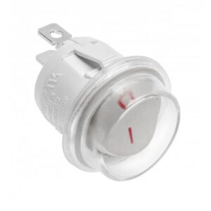 Key switch, max. 750 W, AC220-240V, white