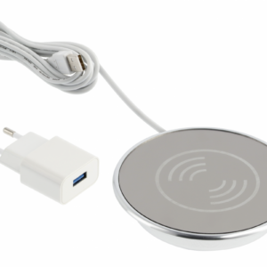 Wireless charging device LUX, recessed, cable 2 m, black
