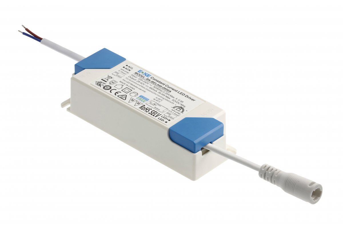 LED power supply for KING panels, 220-240 V AC, 50/60 Hz, 950mA, 28-42V, max. 39.9 W, BOKE