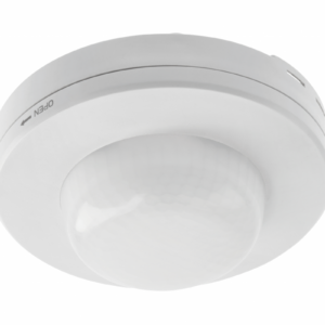 Motion and presence sensor CO-2, max. 2000 W, detection angle 360°, range 3-20 m, IP65, white