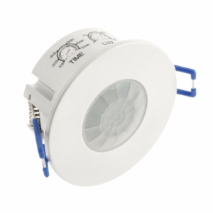 Motion sensor CR-22, max. 1200 W, detection angle 360°, range 8 m ± 1.8-4 m, IP20, white