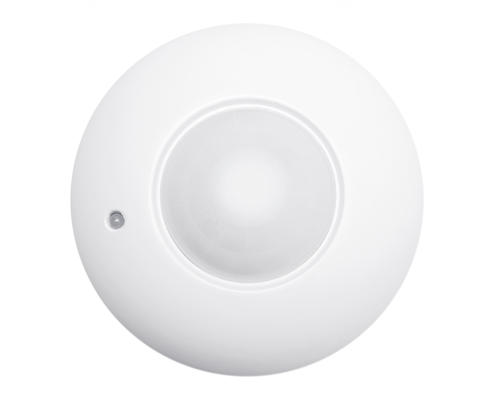 Motion sensor CR-3, max. 1200 W, detection angle 360°, range 6 m ± 2.2-4 m, IP20, white