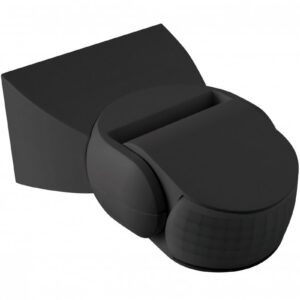 CR-9 Motion Sensor, max.1200W, AC220-240V, 180° angle, 8m range, IP65, black