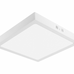 G-TECH LED luminaire FABRO, 24 W, 2400 lm, 4000K, AC220-240V, IP40, surface-mounted, square, white