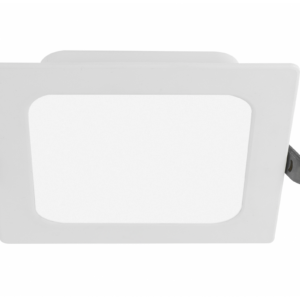 G-TECH LED luminaire FABRO, 6 W, 540 lm, 4000K, AC220-240V, IP40, recessed, square, white
