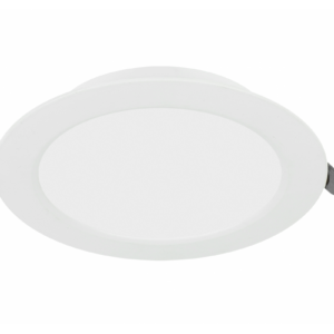 G-TECH LED luminaire FABRO, 6 W, 540 lm, 4000K, AC220-240V, IP40, recessed, round, white
