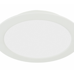 G-TECH LED luminaire FABRO, 9 W, 800 lm, 4000K, AC220-240V, IP40, recessed, round, white