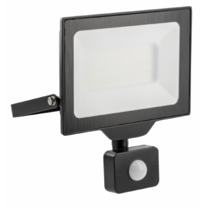 G-TECH LED Floodlight with motion sensor, 50 W, 5000 lm, 6000K, AC220-240V, IP65, 120°, black