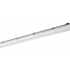 G-TECH Hermetic luminaire 258, 2x150 T8 LED (single-sided connection), G13, IP65, ABS/PS, gray