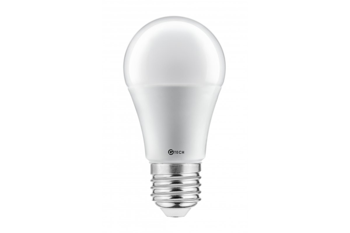 G-TECH LED Bulb E27, A60, 10 W, 840 lm, 3000K, AC220-240V, 200°