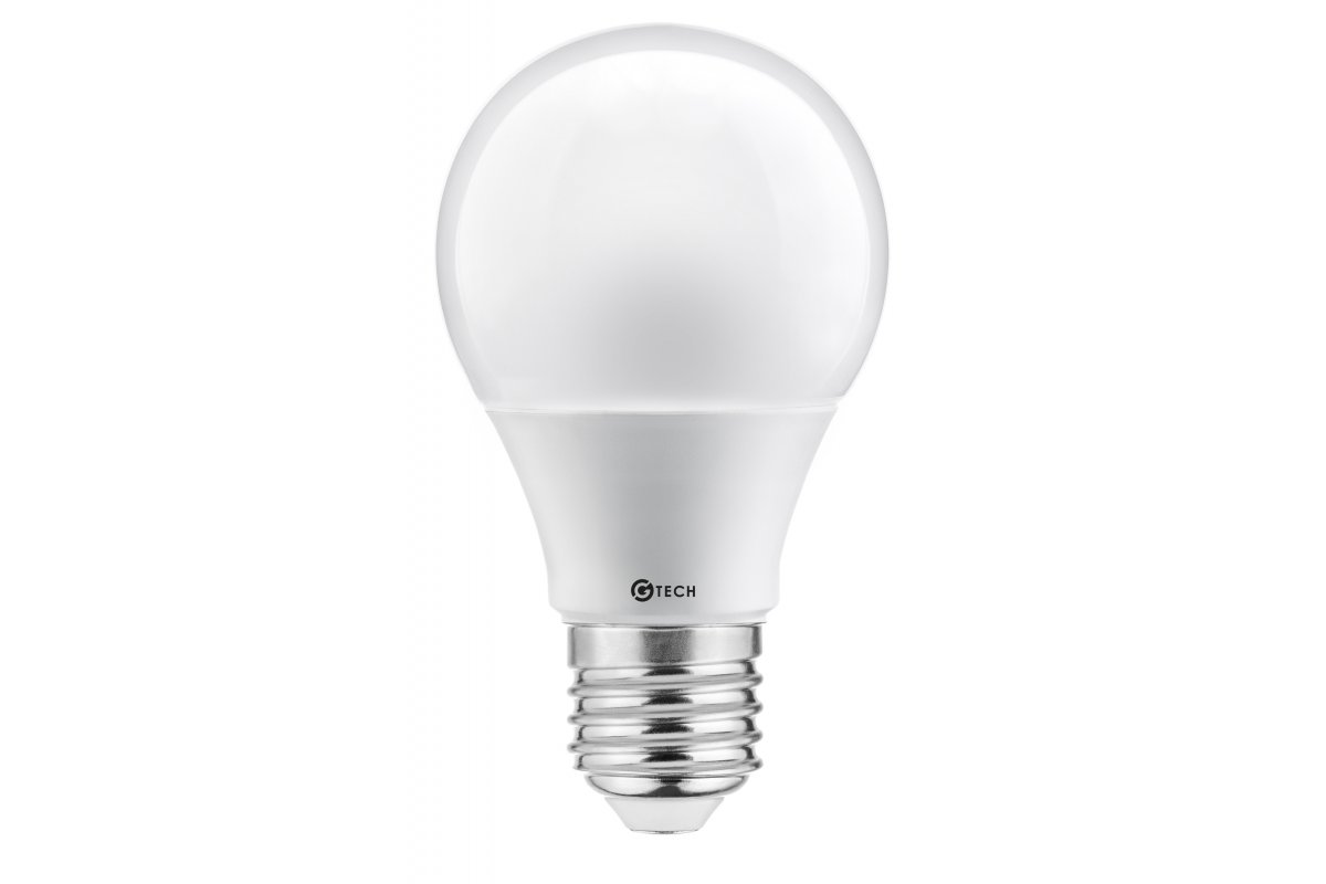 G-TECH LED Bulb E27, A60, 9 W, 760 lm, 3000K, AC220-240V, 200°
