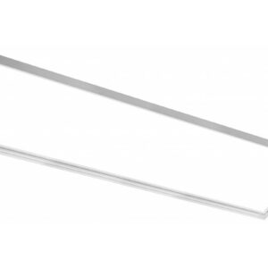 Frame for surface mounting of LED panels (BACKPLATE TYPE) 120x30 cm, h-65 mm, white