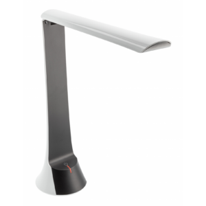 LED rechargeable table lamp FLOWER, 4 W, 240 lm, 4000K, 1800mAh, black/white