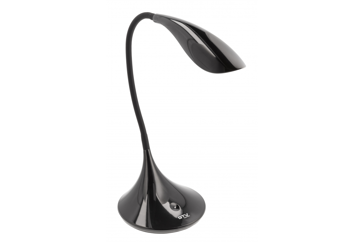 Desktop lamp Halley 8 W, 500 lm.AC220-240V,4000K, PF>0,5, 3 Step Dimming, PF>0,5, RA>80, black