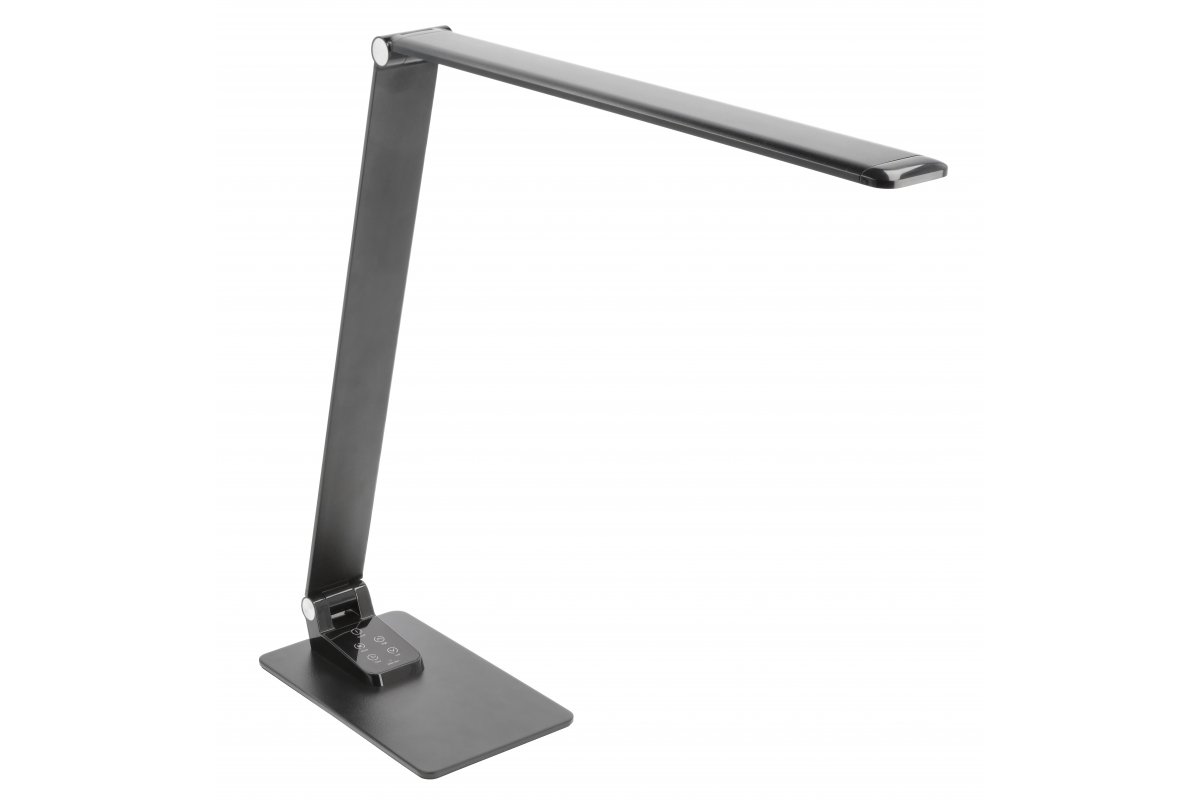 Desktop lamp Loneos,12W, 700lm,AC220-240V,3-CCT, 5 Step Dimming, RA>80,USB, black