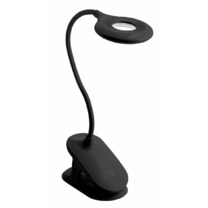 LED rechargeable table lamp RINGO, 4 W, 200 lm, 5 V, CCT, 1200mAh, dimmable, black