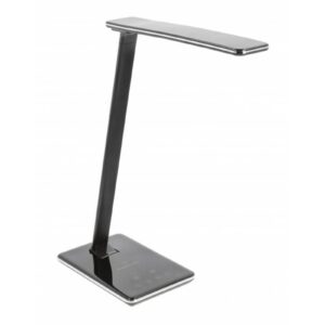 Desktop lamp Tritton,6W,340lm,AC220-240V,4-CCT, Wireless Charging,USB,PF>0,5,RA>80, black